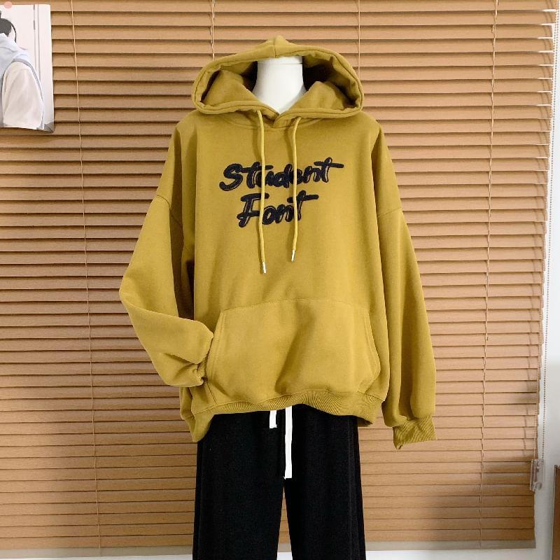 Lettering Loose Fit Hoodie product image