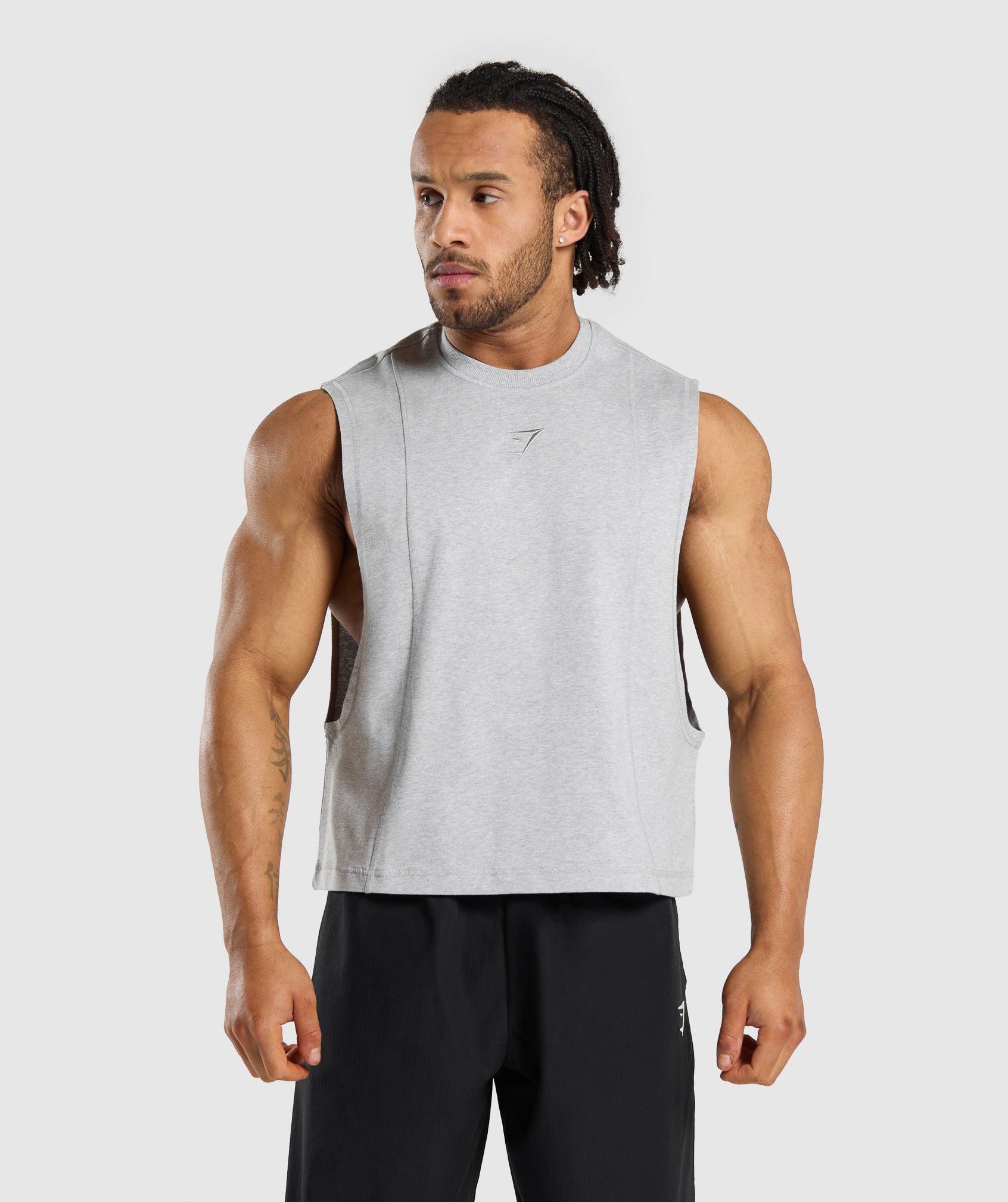 Premium Lifting Boxy Cut Off Tank Product Image