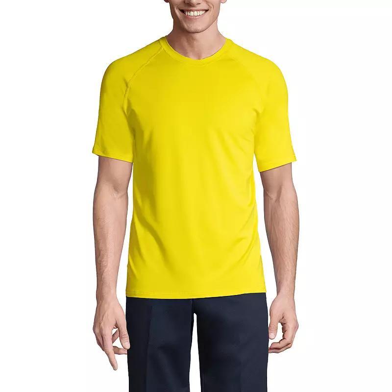 Mens Lands End School Uniform Short Sleeve Active Tee Product Image