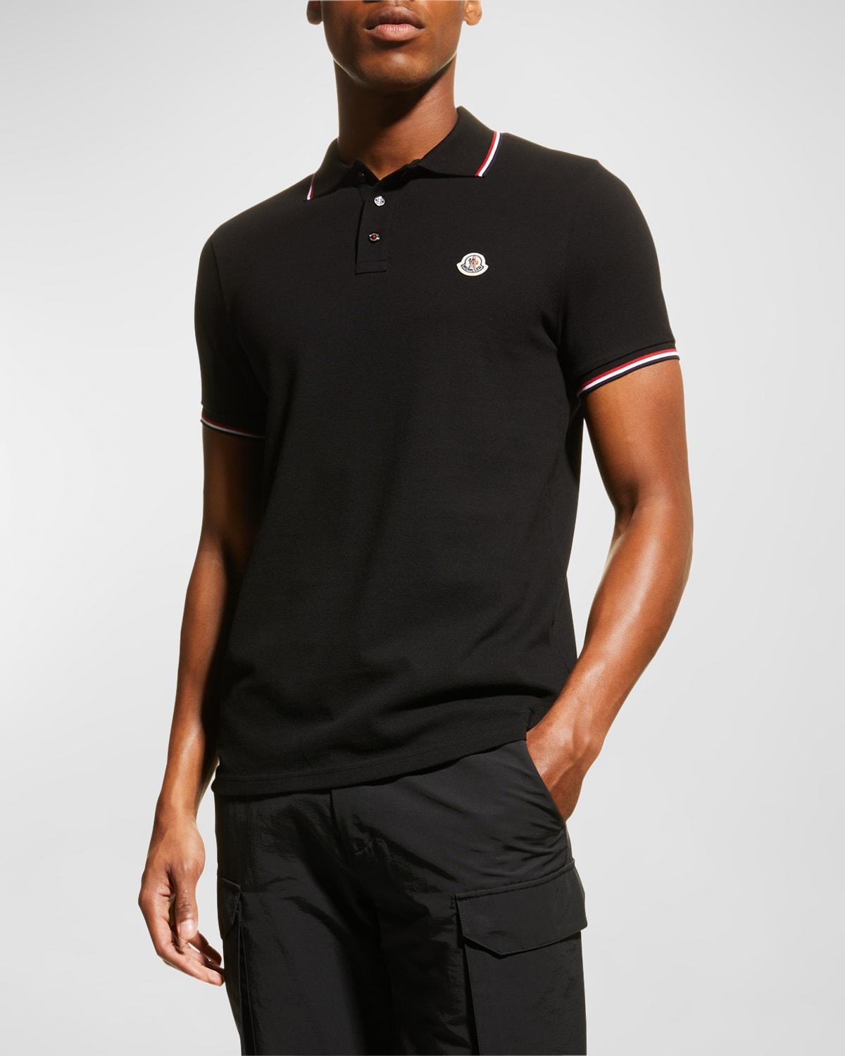 Mens Classic Tipped Polo Shirt Product Image