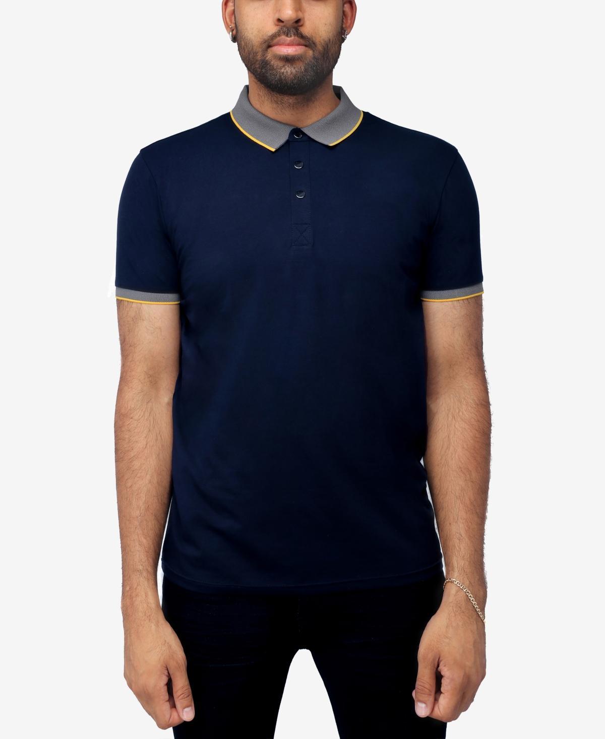 X-Ray Mens Basic Comfort Tipped Polo Shirt Product Image