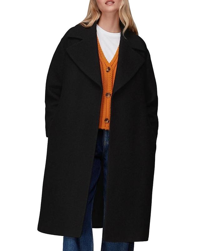 Whistles Lorna Wrap Wool Coat Product Image