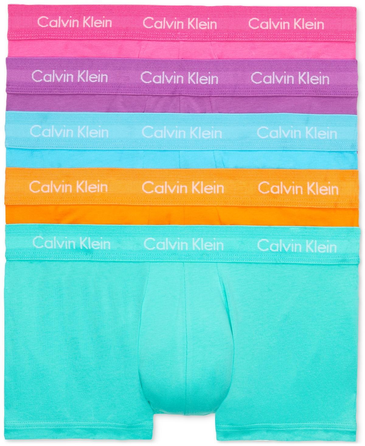 Calvin Klein Mens The Pride Edit 5-Pk. Low-Rise Trunks Product Image