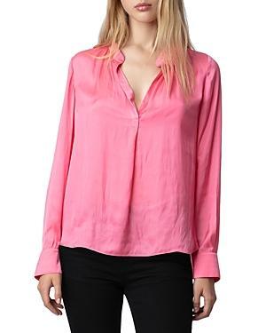 Zadig & Voltaire Tink Satin Blouse Product Image