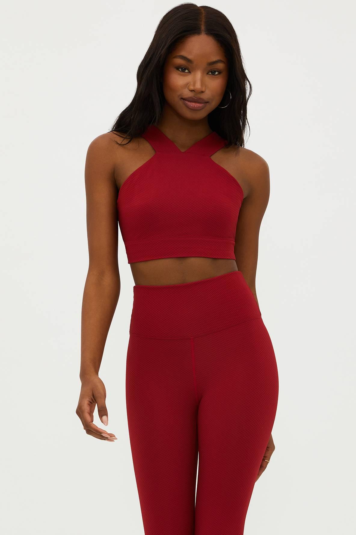 Adia Top Rio Red Waffle Product Image