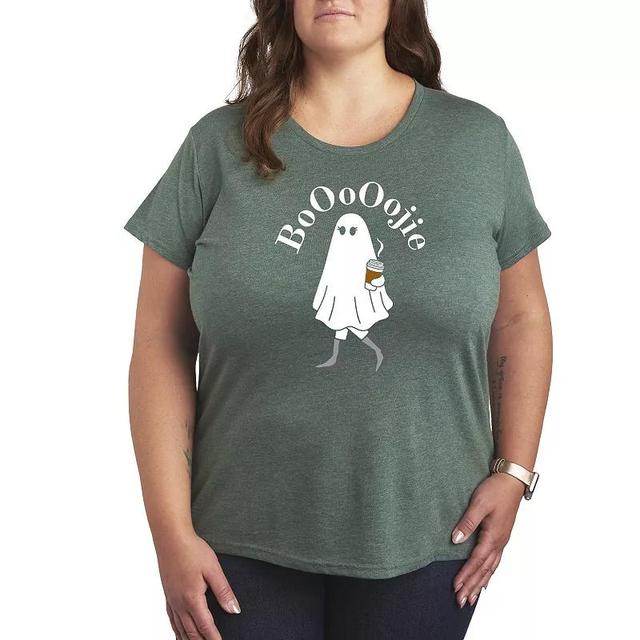 Plus Size Boojie Ghost Graphic Tee, Womens Product Image