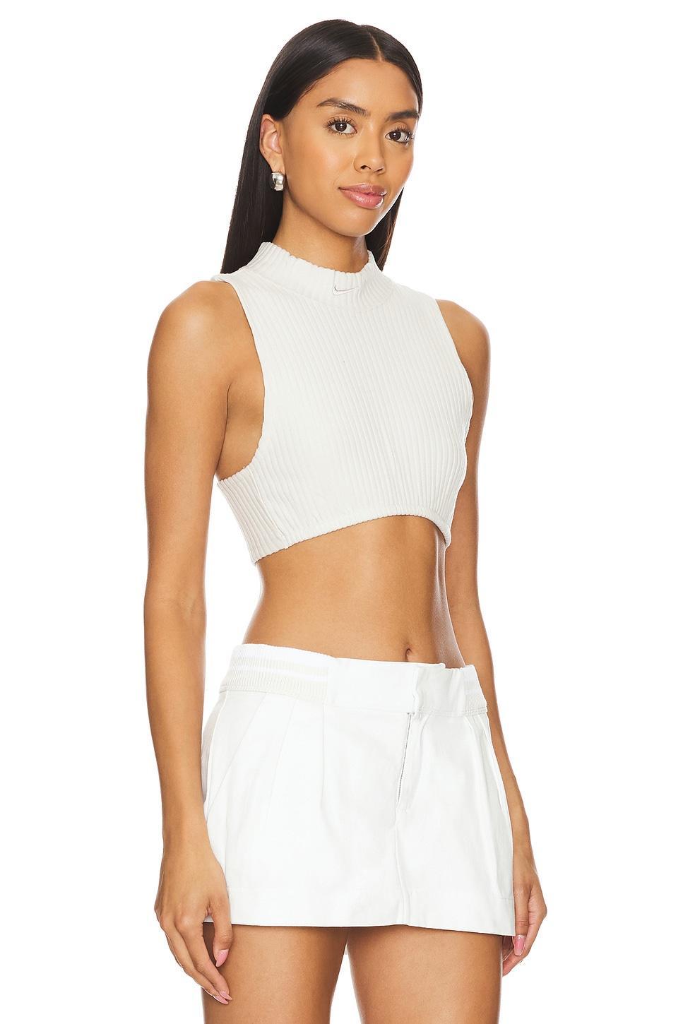 Chill Ribbed Cropped Tank Nike Product Image