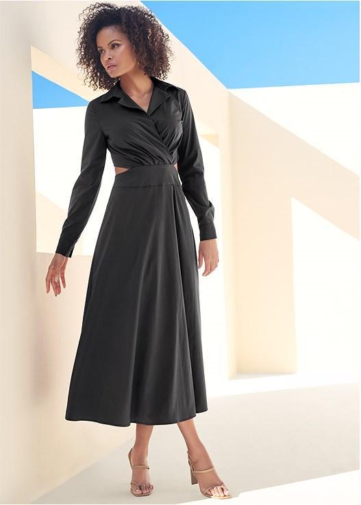 Midi Shirt Dress Product Image