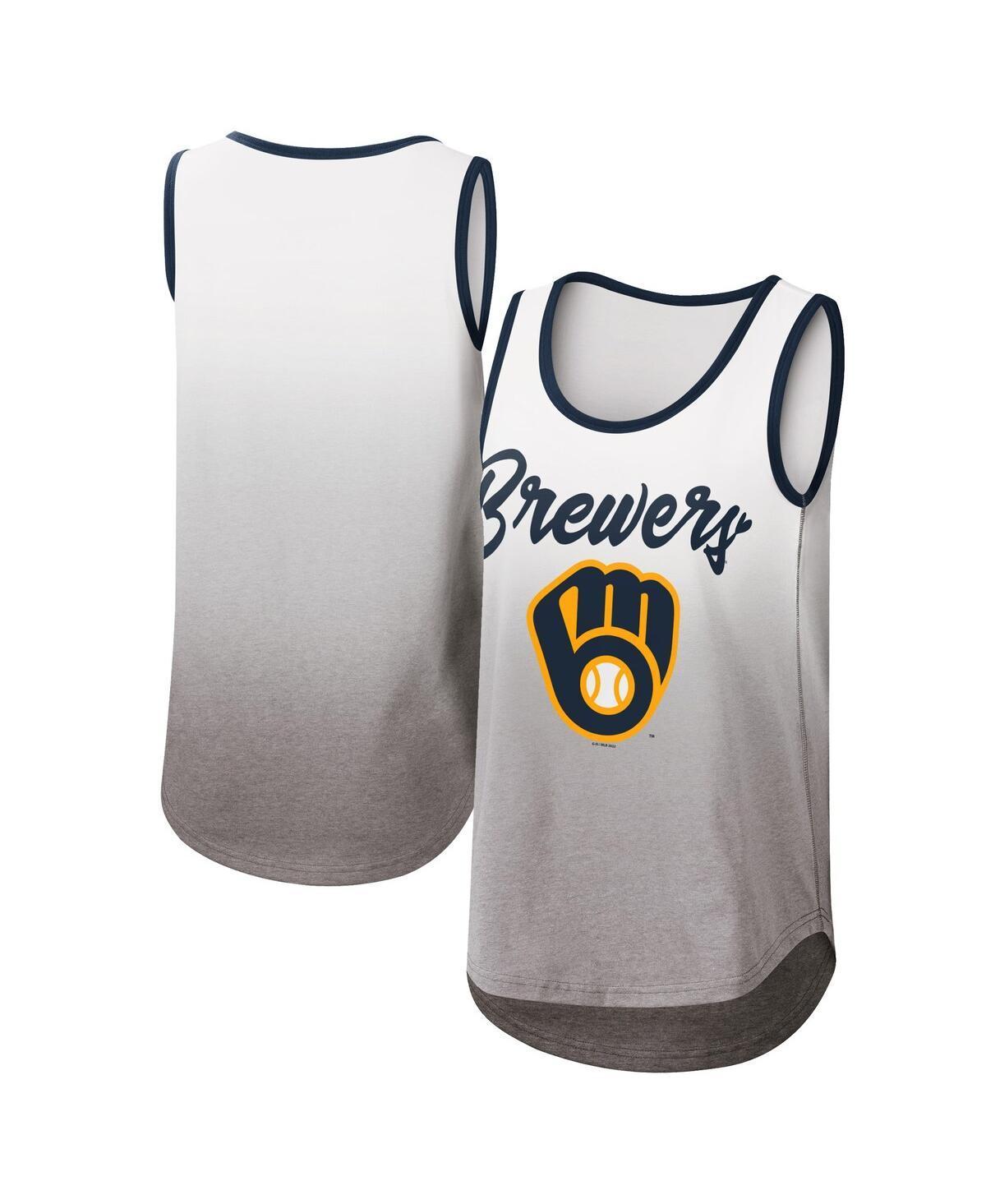 Womens G-III 4Her by Carl Banks Milwaukee Brewers Logo Opening Day Tank Top Product Image