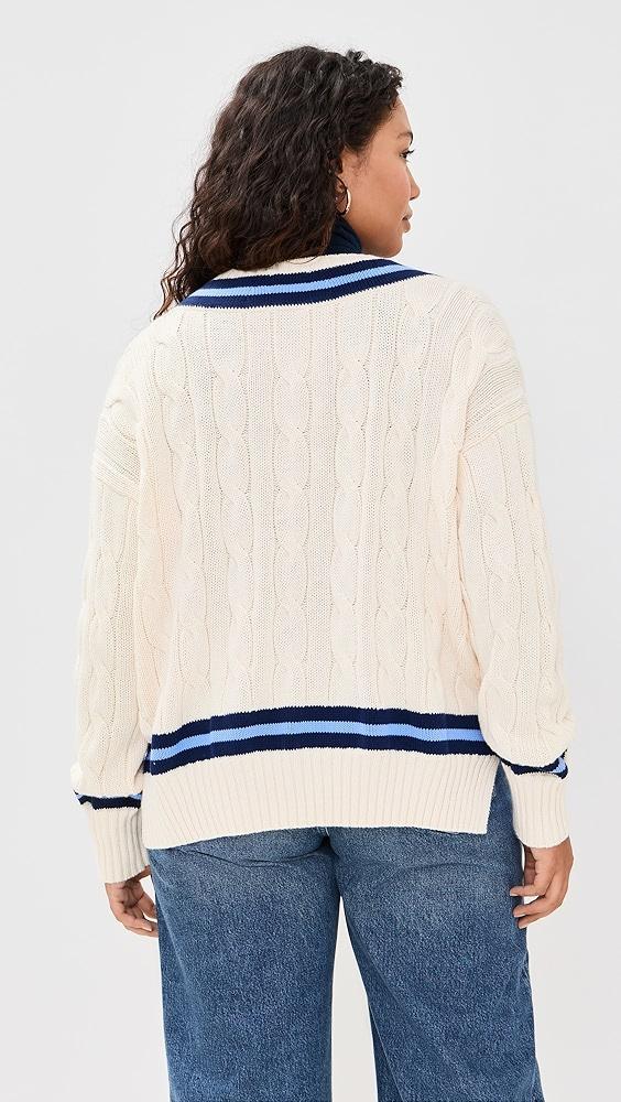 Polo Ralph Lauren Cable Knit Cotton Cricket Sweater | Shopbop Product Image