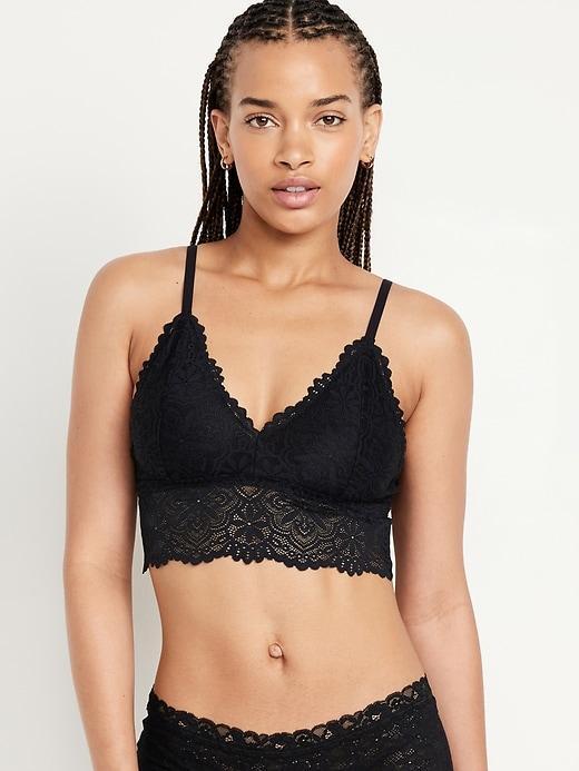 Lace Longline Bralette Product Image