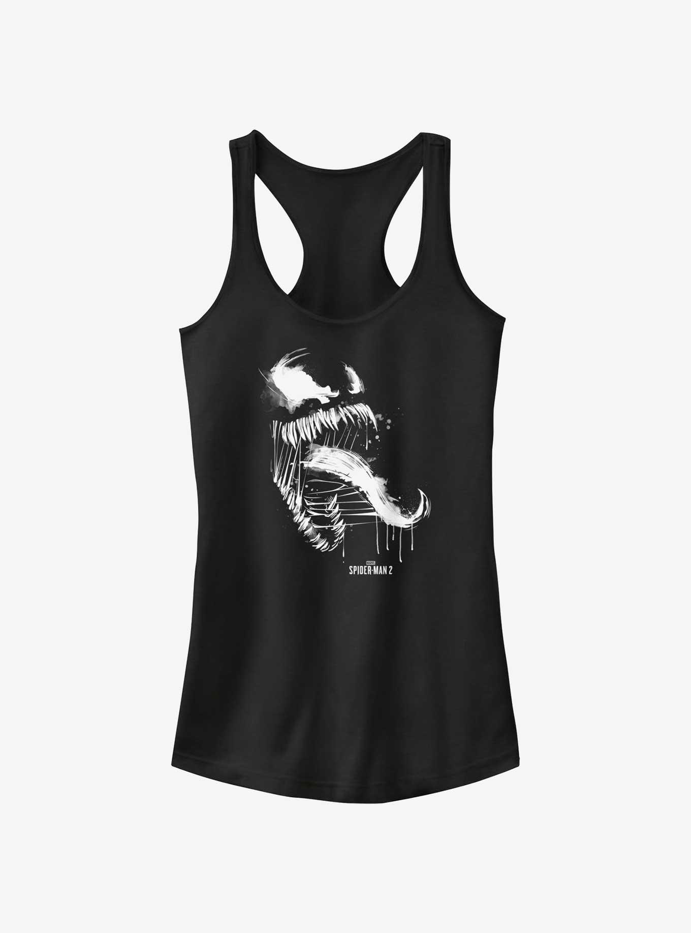 Marvel Spider-Man 2 Game Venom Sketch Portrait Girls Tank Product Image