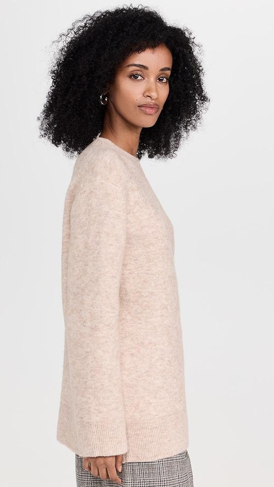 Vince Textured Soft Sculpt Crew Neck | Shopbop Product Image