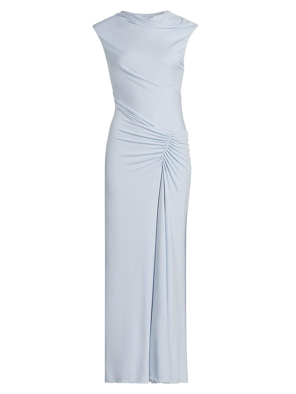 Womens Acacia Sleeveless Draped Midi-Dress Product Image