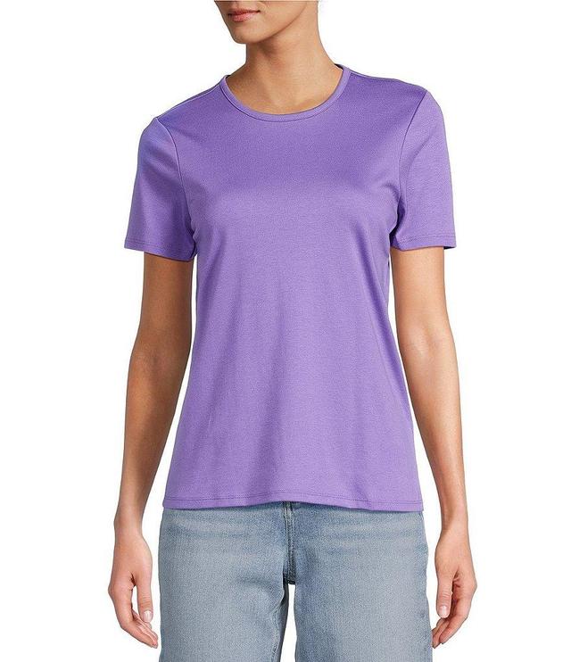 L.L.Bean Crew Neck Short Sleeve Tee Shirt Product Image