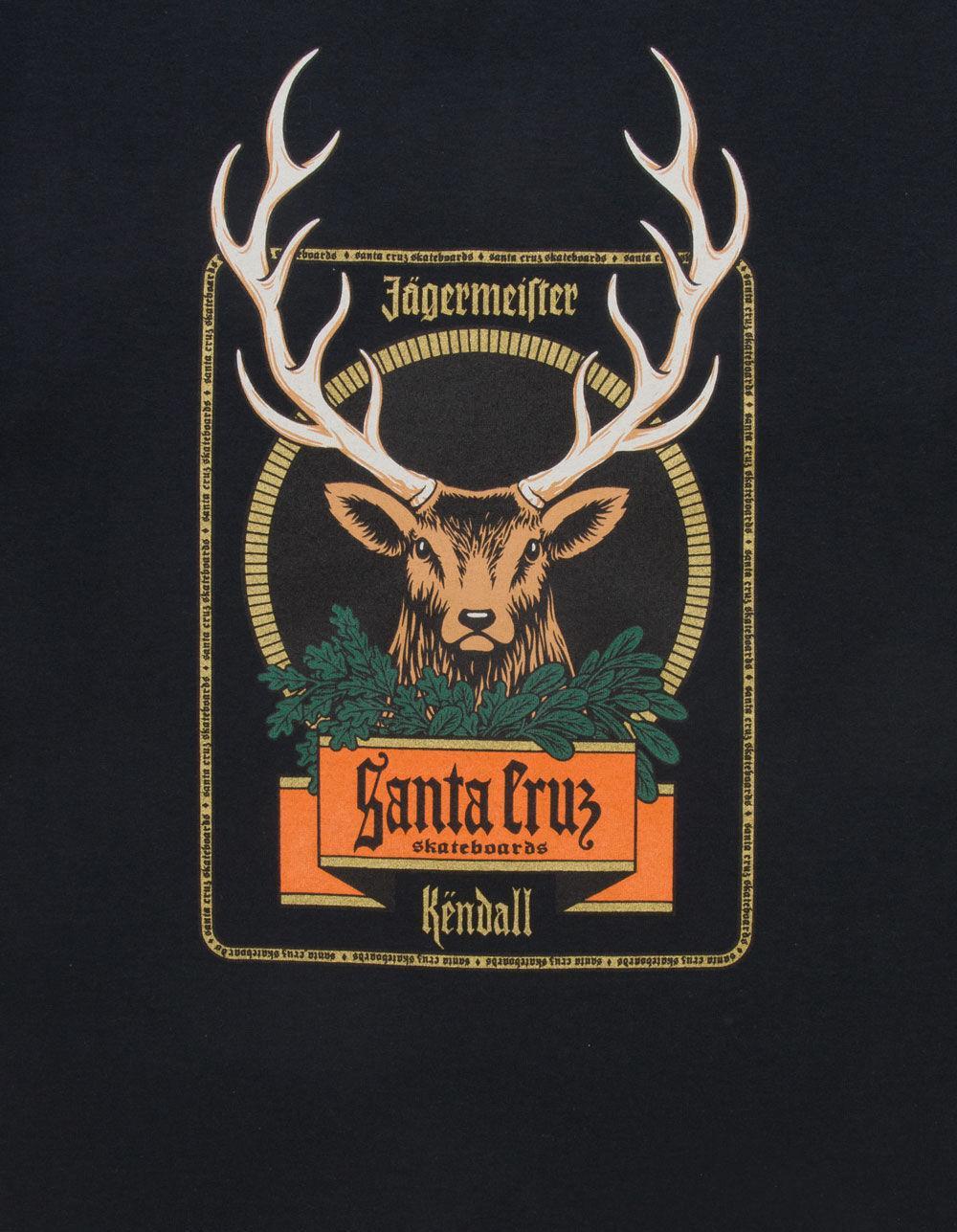 SANTA CRUZ Jägermeister Deer Mens Tee Product Image