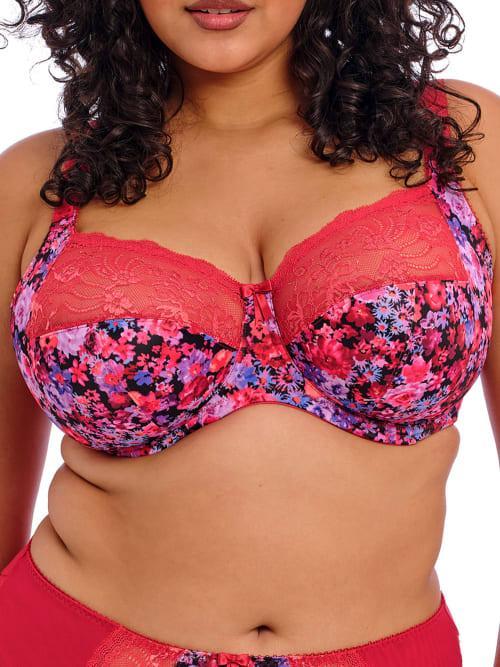 elomi Morgan Underwire Full Cup Bra with Stretch Lace (Sunset Meadow) Women's Bra Product Image