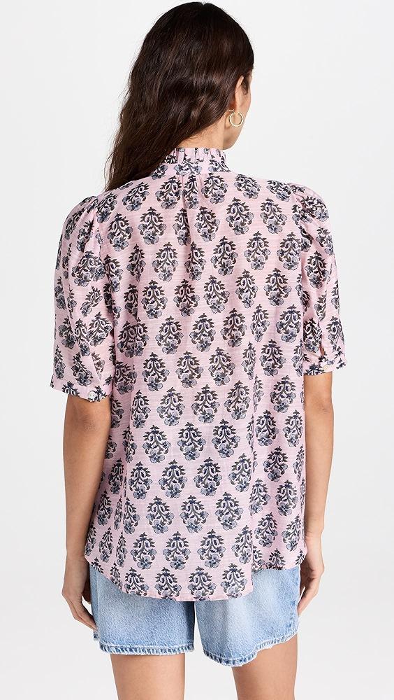 Alix of Bohemia Winnie Pink Lily Shirt | Shopbop Product Image