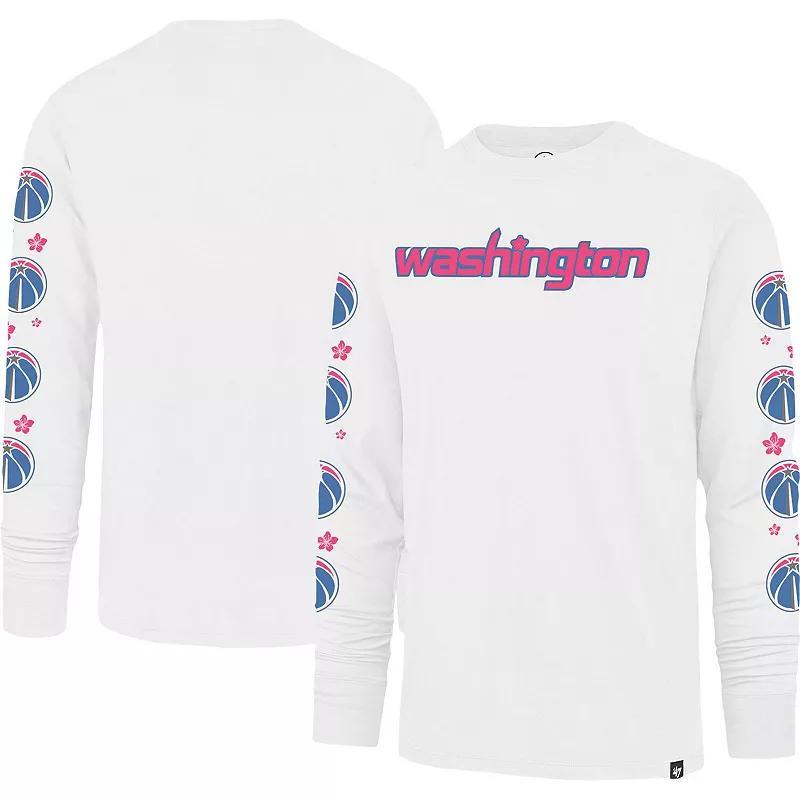 Mens 47 Washington Wizards City Edition Downtown Franklin Long Sleeve T-Shirt Product Image