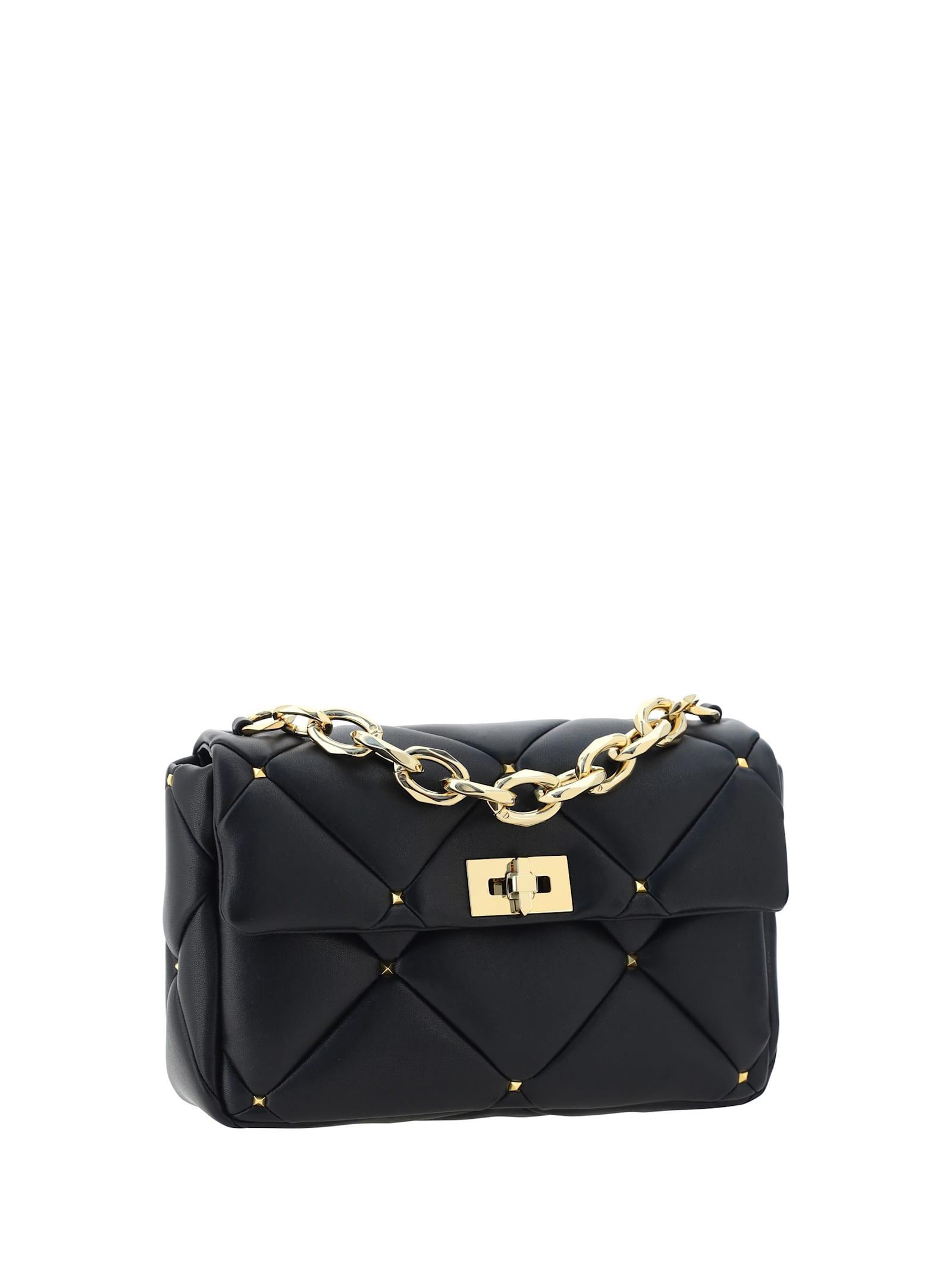 VALENTINO GARAVANI Roman Shoulder Bag In Black Product Image