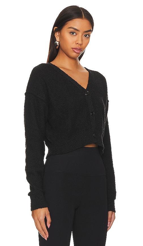 MORE TO COME Carolyn Cardigan in Black. Size M, S, XS. Product Image