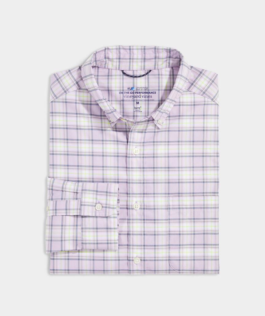 On-The-Go brrrº Plaid Shirt Product Image