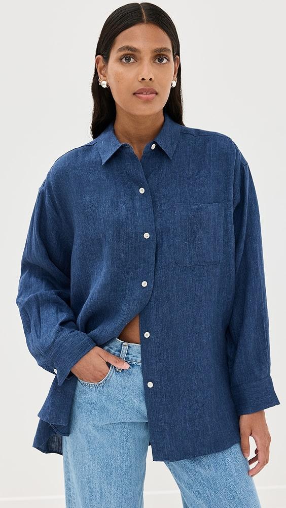 Jenni Kayne Relaxed Oversized Shirt | Shopbop Product Image