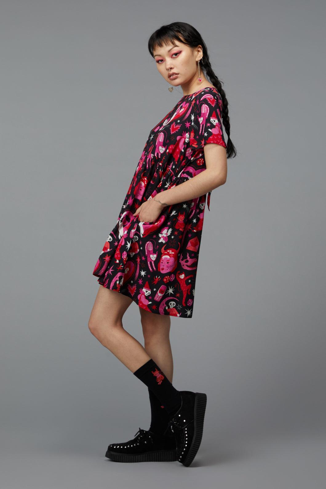 Devil Dance Party Dress Product Image