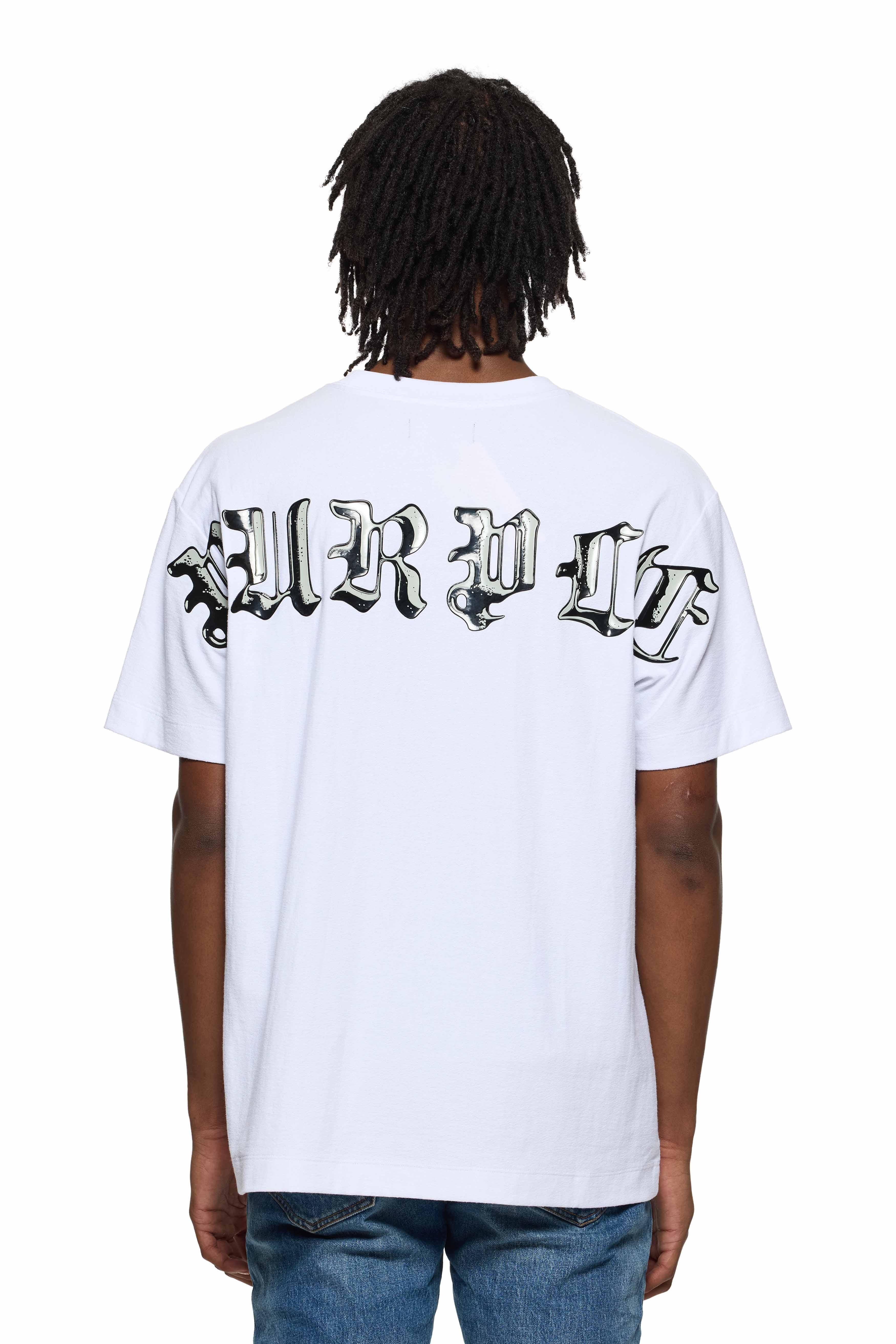 Resin Gothic Wordmark Tee Male Product Image