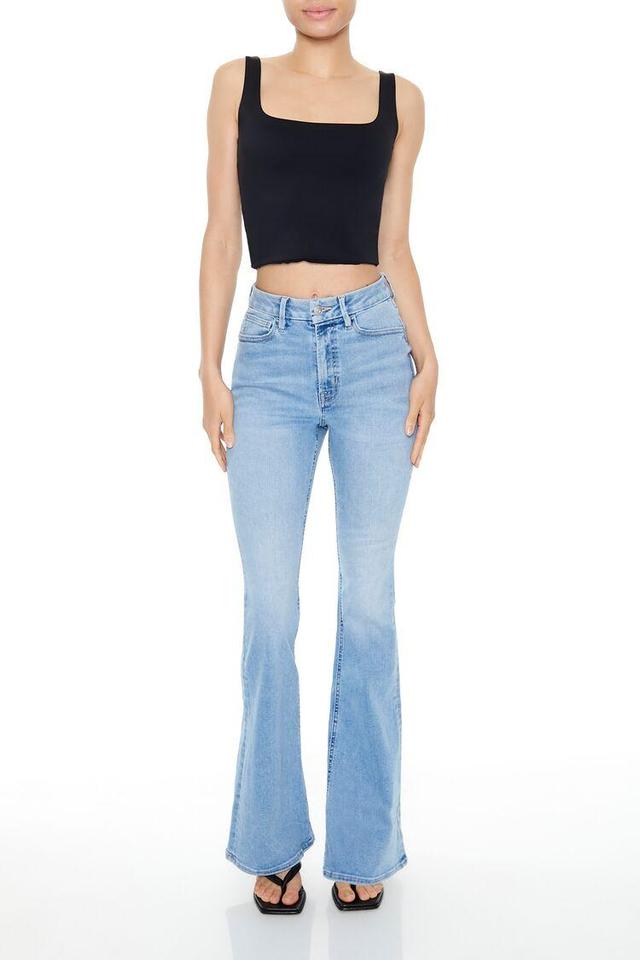 Curvy High-Rise Flare Jeans | Forever 21 Product Image