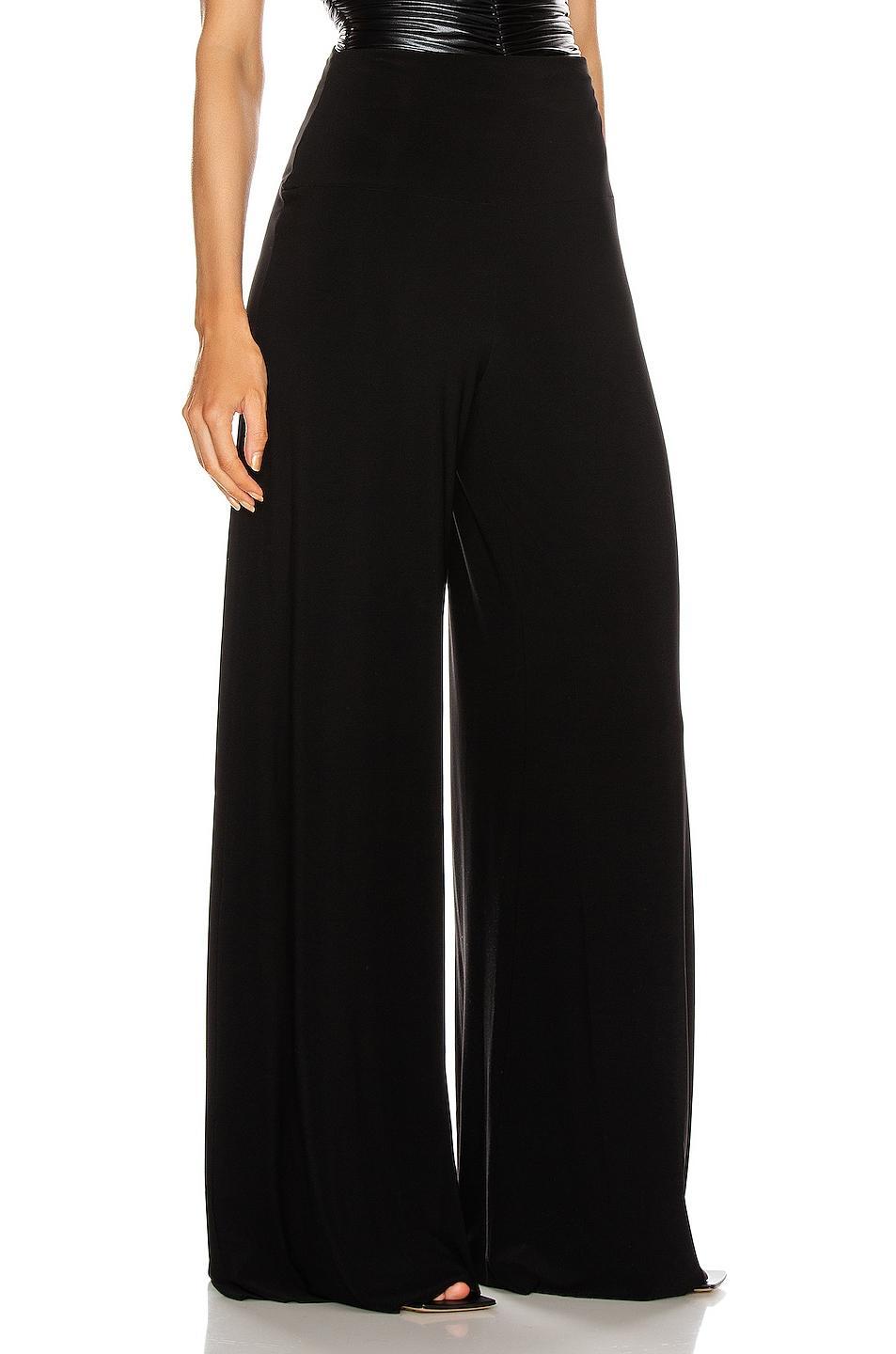 Norma Kamali Elephant Pant Black. (also in L, M, XS). Product Image