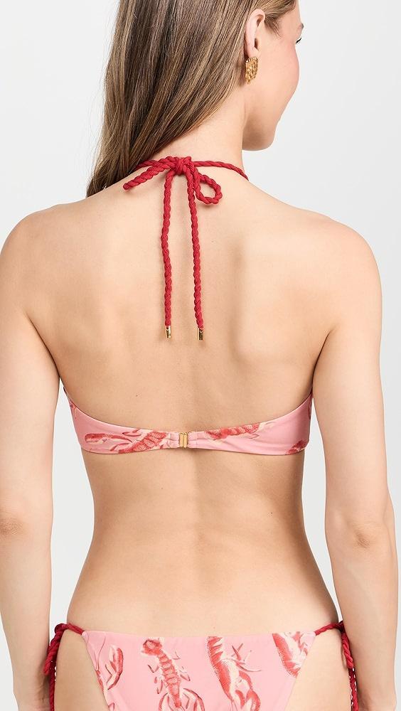 FARM Rio Lobsters Bikini Top | Shopbop Product Image