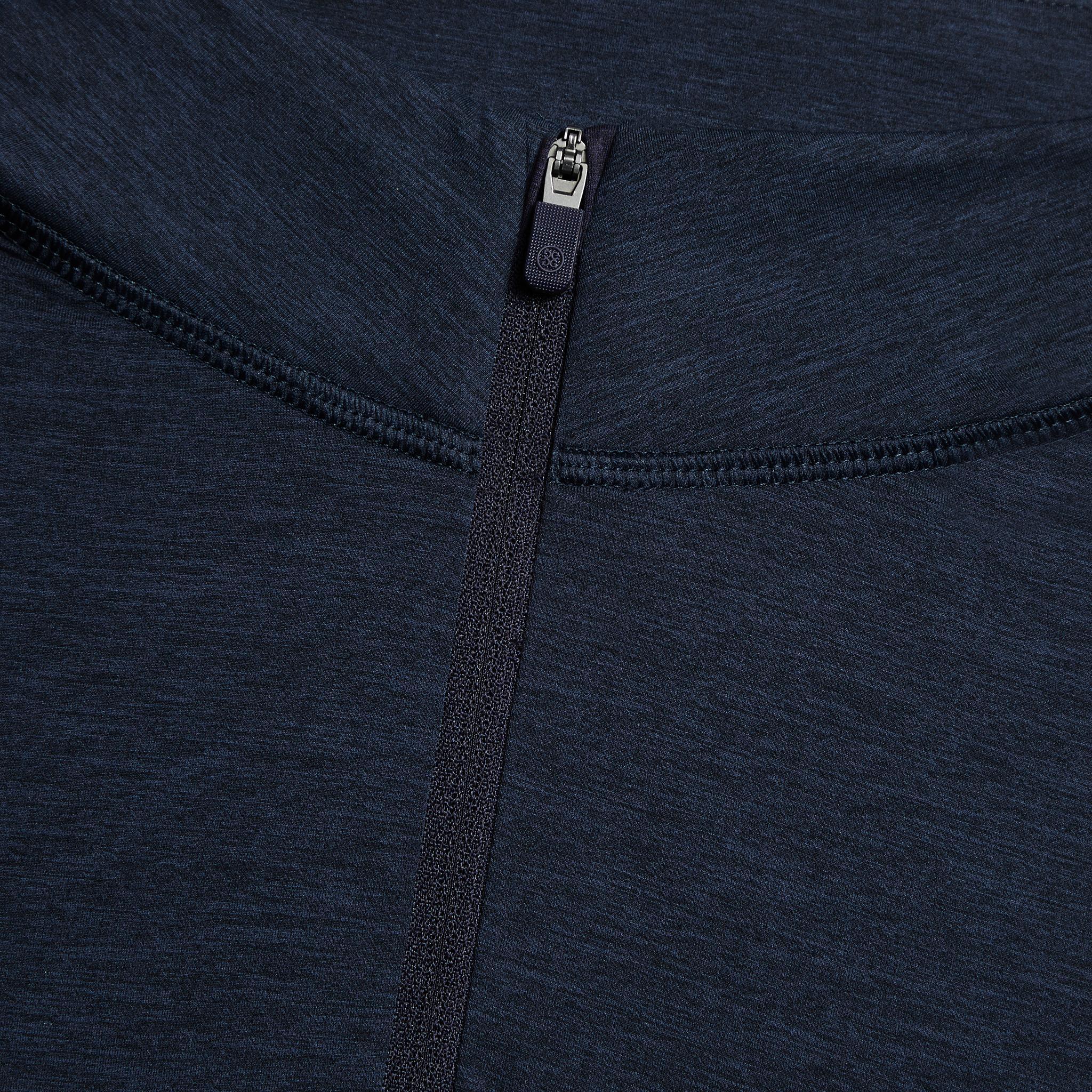 TECH MÉLANGE RAGLAN QUARTER ZIP PULLOVER Product Image