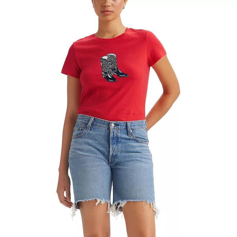 Womens Levis Logo Perfect Tee Product Image