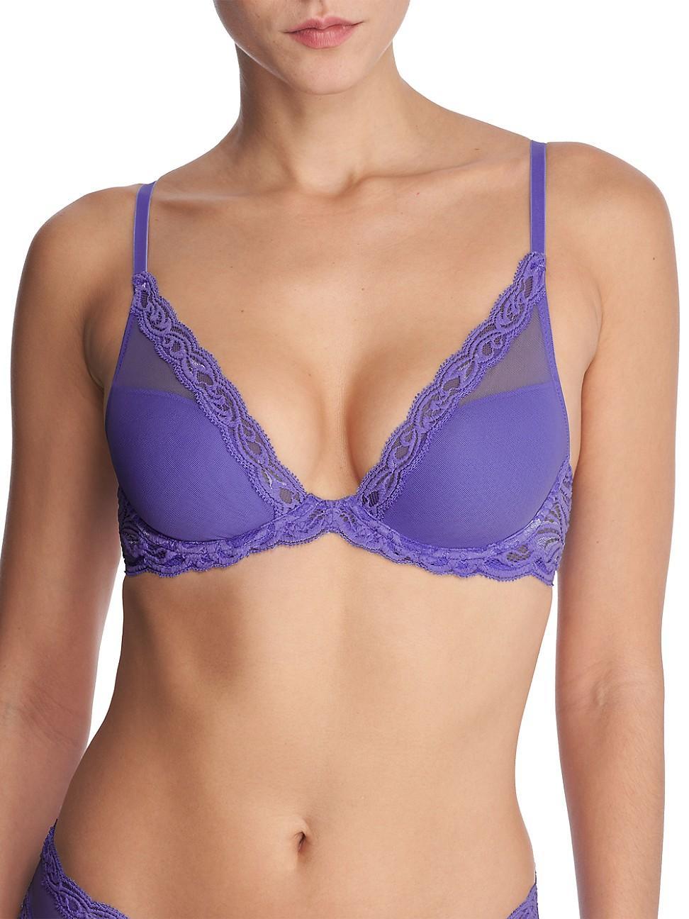 Womens Feathers Plunge T-Shirt Bra Product Image