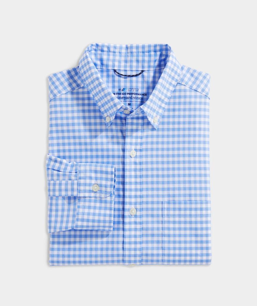 On-The-Go brrr° Gingham Shirt Product Image