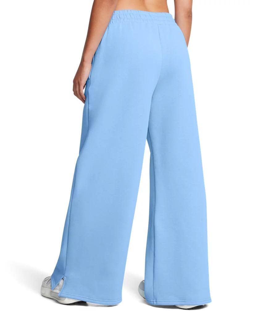 Womens UA Icon Fleece Wide Leg Pants Product Image