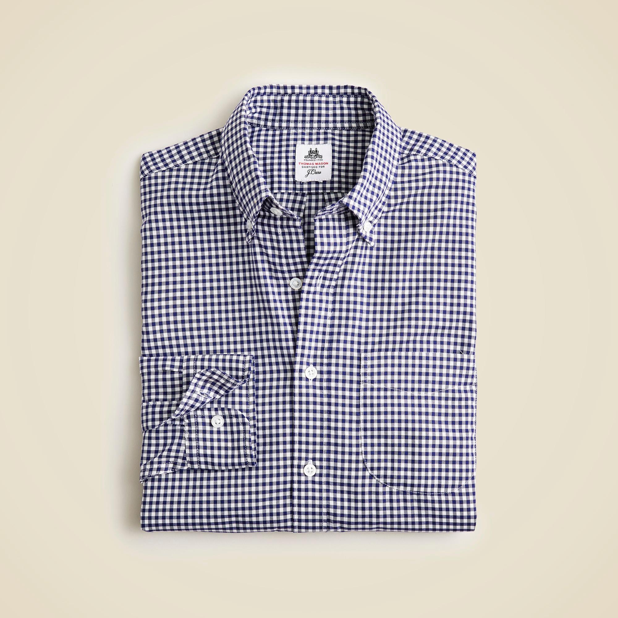 Thomas Mason® for J.Crew washed cotton twill shirt Product Image