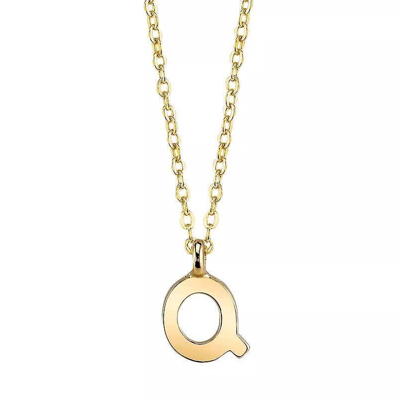 1928 Initial Pendant Necklace, Womens Product Image