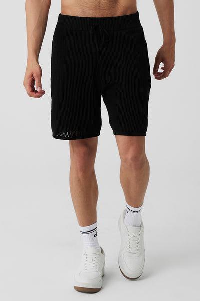 Open-Knit Short - Black Product Image