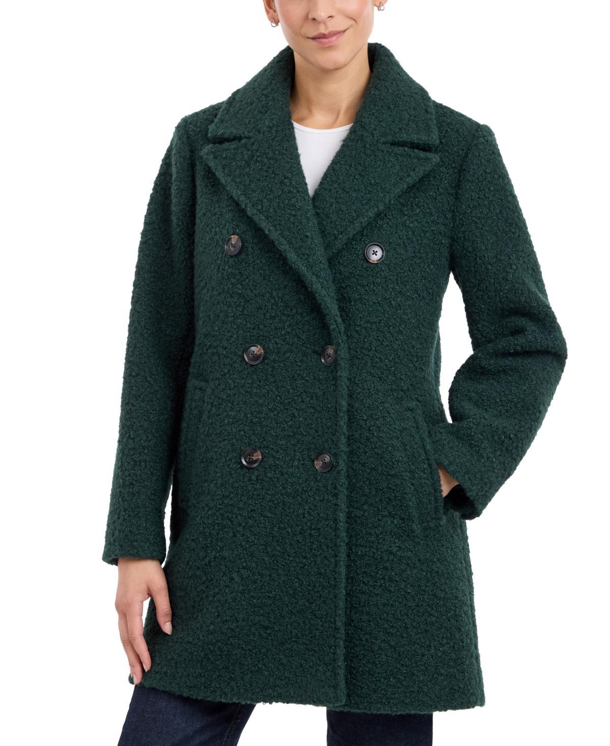 BCBGeneration Womens Double-Breasted Boucle Coat, Created for Macys Product Image