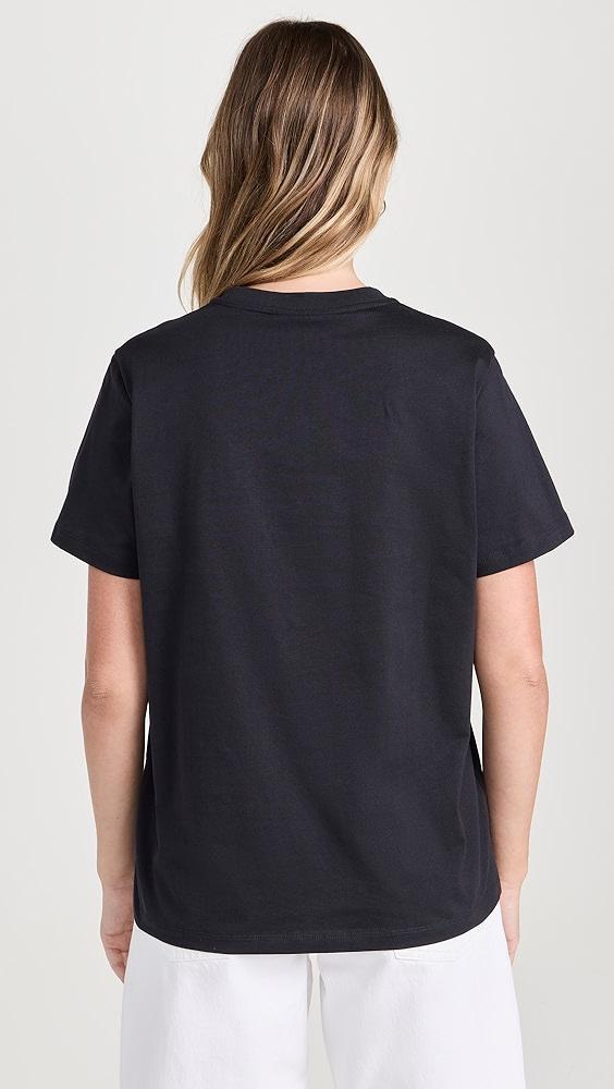 GANNI Basic Jersey Rose Relaxed T-Shirt | Shopbop Product Image