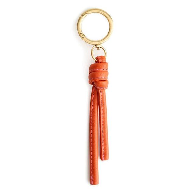 Vera Bradley Every Day Bag Charm Keychain Women in Orange Product Image