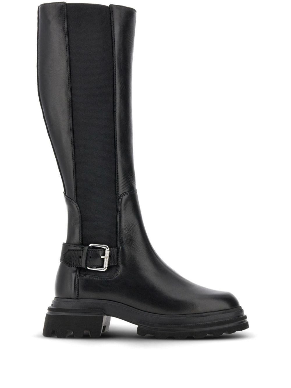 buckled knee-high boots product image