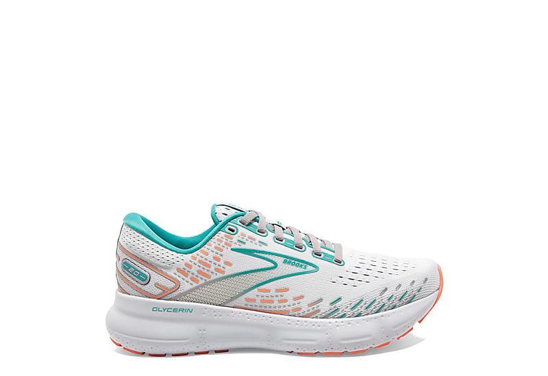 Brooks Glycerin 20 (Oyster/Latigo Bay/Coral) Women's Shoes Product Image