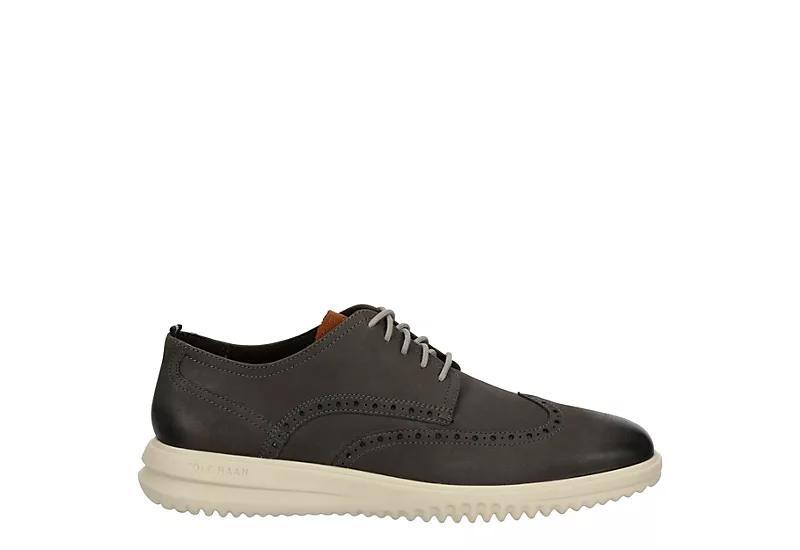 Cole Haan Grand+ Mens Wingtip Leather Oxford Shoes Product Image