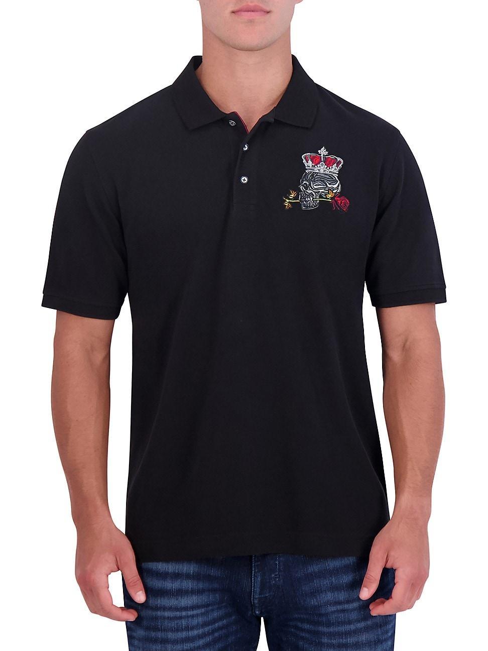 Mens Arezzo Knit Polo Shirt Product Image