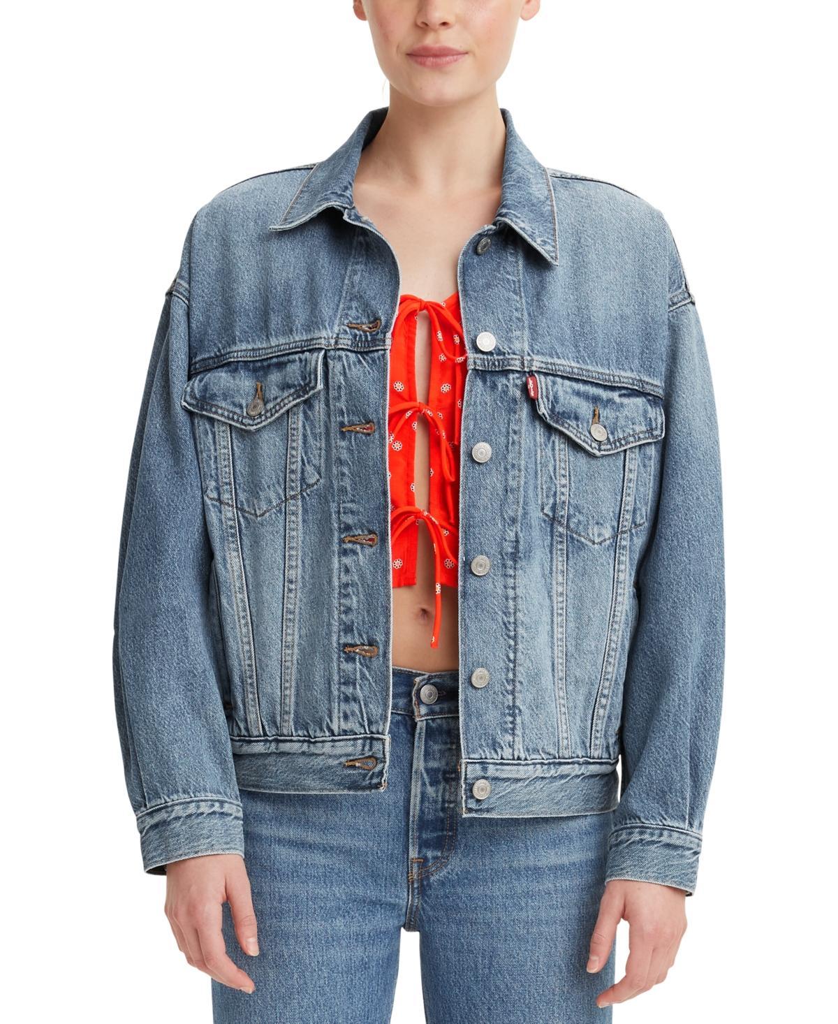 Womens Levis Denim 90s Trucker Jean Jacket Product Image