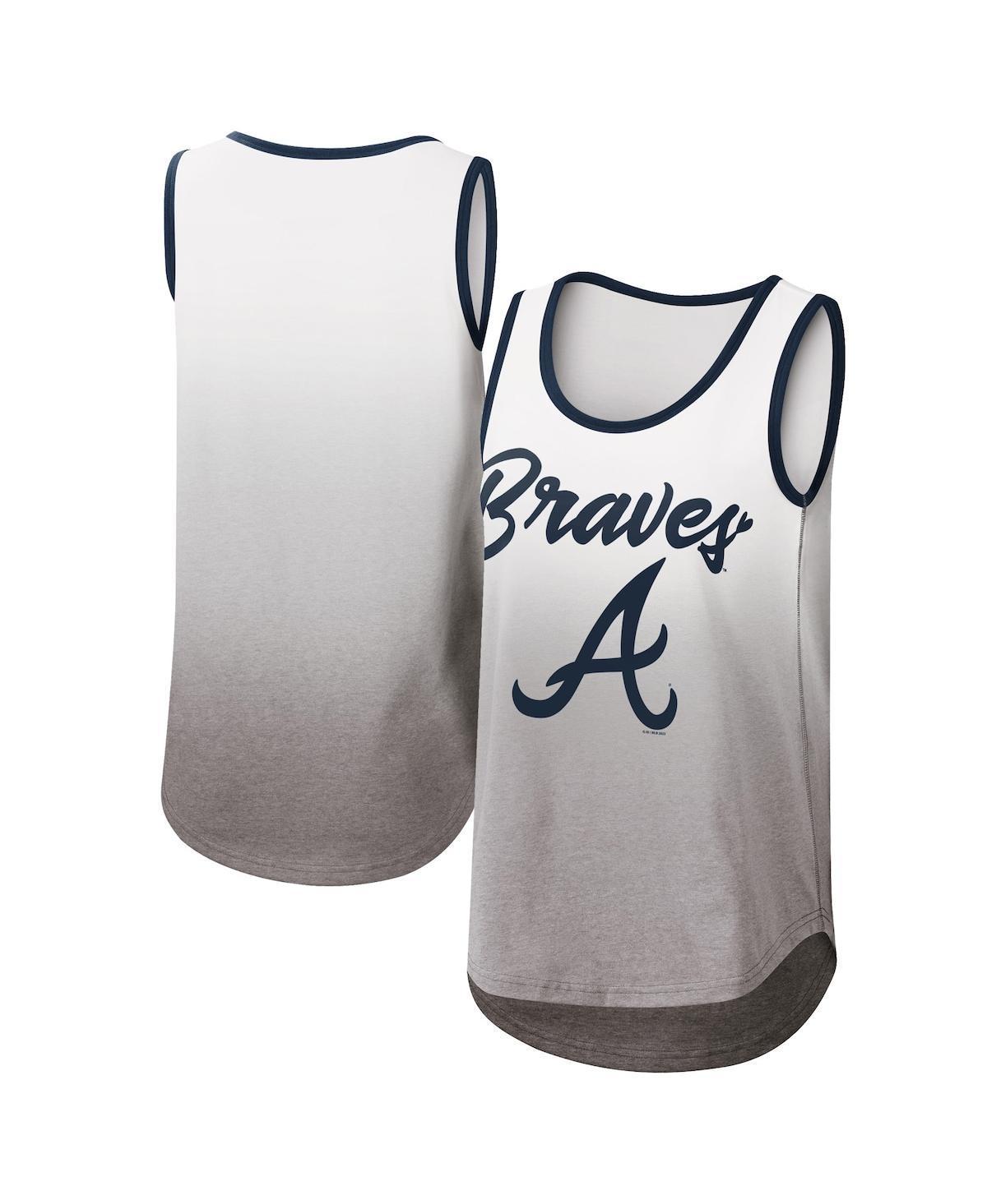 Womens G-iii 4Her by Carl Banks White Atlanta Braves Logo Opening Day Tank Top Product Image