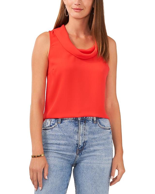 Vince Camuto Cowl Neck Sleeveless Top Product Image